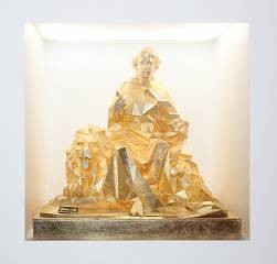 A venezia la mostra  gold is god: michele dal bon celebra i capolavori della scultura con